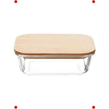 Calperia Dikdörtgen Ha Geçirmez Saklama Kabı 640 ml