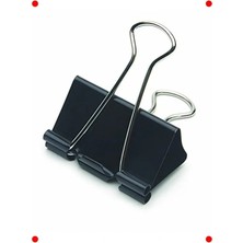 Calperia Siyah Metal Çelik Kıskaç 41 mm