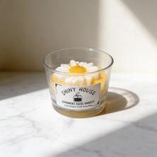 Shiny House El Yapımı Doğal Soya Lotus Kokulu Papatya Figürlü Mum