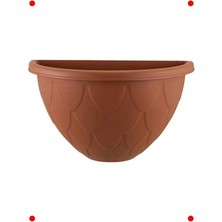 Calperia Damla Duvar Saksısı Askılı 24,5cm - Kiret