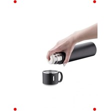 Calperia Siyah Seyahat Termosu - 580 ml
