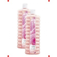 Calperia Gül ve Kehribar Kokulu Banyo Köpüğü - Ikili Set 1lt