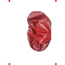 Calperia Motosiklet Deri Sele Kılıfı Örtüsü Kırmızı