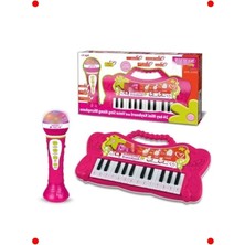 Calperia Çocuk Elektronik Karaoke & Org Seti - Pembe