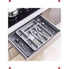 Calperia Ayarlanabilir Çekmece Içi Mutfak Gereçleri Düzenleyici