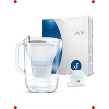 Calperia Filtreli Su Arıtma Sürahisi - 3.6 L, Gri