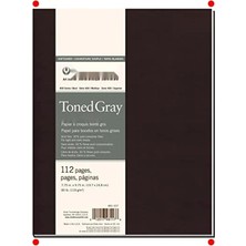 Calperia Ri Dönüşümlü Tonlu Gri Eskiz Defteri (20X25CM)