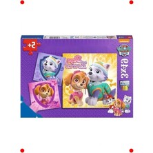 Calperia Çocuklar Için 3'lü Mini Puzzle Seti (49 Parça)