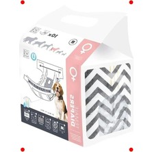 Calperia Dişi Köpekler Için Orta Boy Külot (M) 10'lu Paket