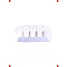 Calperia Sedefli Yeşil - Beyaz Tavla Pulu Seti (3,5 Cm)