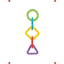 Calperia Askılı Ometrik Şekiller Seti (24 Parça)