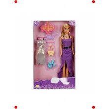 Calperia Minik Bebek ve Yedek Kıyafet Seti 29 cm