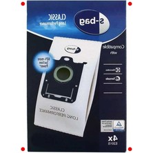 Calperia Standart Uyum Elektrikli Süpürge Toz Torbası 4'lü