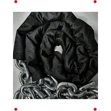 Calperia 13 mm Güçlü Motosiklet Güvenlik Zinciri - 2.5 Metre