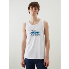 Lc Waikiki Yeni Sezon Bisiklet Yaka Baskılı Erkek Tişört