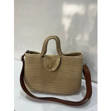 Ms Milasewing Çizgi Ötesi Şıklık: Pamuklu El Yapımı Omuz Çantası ✨