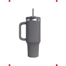 Calperia Pipetli Yalıtımlı Su Şişesi 1.2 Litre - Antrasit