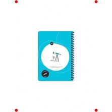 Calperia A5 Spiralli Akademik Ajanda - Gözüm Yükseklerde