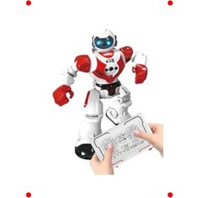 Calperia 16 Fonksiyonlu Kırmızı Uzaktan Kumandalı Akıllı Robot