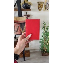 Efe Deri Deri Dikişli Tüm Pasaportlara Uyumlu Pasaport Kabı Kılıfı Pasaportluk Pasaport Cüzdanı