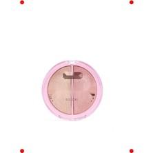 Calperia Allık & Aydınlatıcı Paleti - Işıltılı Yüz Makyajı