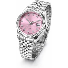 Gümüş Renkli Rlx Marka Model Tasarım Kadın Saat