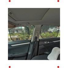 Calperia Araç Arka Yan Cam Güneşlik  Oto Perde Seti (2 Adet)