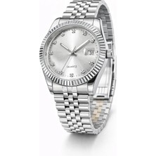 Gümüş Renkli Rlx Tasarım Marka Kadın Saat