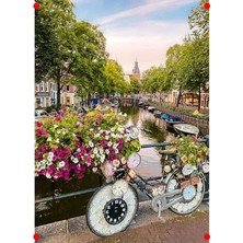 Calperia 1000 Parça Manzara Yapboz Amsterdam Temalı