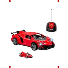 Calperia Uzaktan Kumandalı Drift Spor Araba - Kırmızı (1:18)