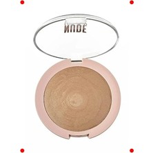 Calperia Nude Işıltılı Fırınlanmış Pudra