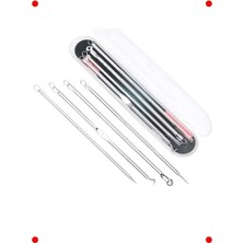 Calperia Fesyonel Siyah Nokta Akne Gümüş Komedon Seti 4'lü