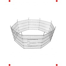 Calperia Evcil Hayvan Panel Çit Seti (8 Parça - 61X91CM)