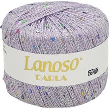 Parla Simli Pullu El Örgü Ipi - 4700 Lila