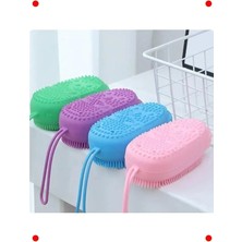 Calperia Süngerli Silikon Banyo Kesesi - Peeling Lifi