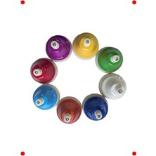 Calperia Eğitici 8 Notalı Masa Zil Seti Çocuklar Için