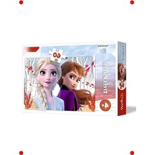 Calperia Karlar Ülkesi 2 Anna ve Elsa 60 Parça Renkli Yapboz
