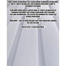 Groster Spor Simli Premium Bambu Tül L Kırışmaz, Ütü Istemez L Ağır Dökümlü L 1/3 Sık Pile L En Çok Tercih Edilen