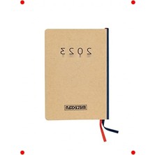 Calperia Kraft Kapaklı Haftalık Ajanda - 2023