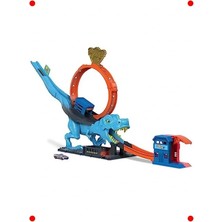 Calperia Dinozor Yarış Pisti: T-Rex Mücadelesi Oyun Seti