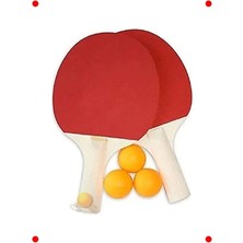 Calperia Masa Tenisi Seti - 2 Raket, 3 Top