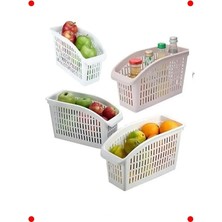 Calperia 4'lü Buzdolabı Düzenleyici ve Saklama Seti