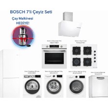 Bosch Beyaz Eşya Çeyiz Seti KGN55VWE0N, WGA25202TR, SMS4IKW62T, WQG25201TR,HUA717BV0T,POP6C2P30O,DWK66PJ20T