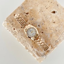 Vesce Atelier Suvis Gold Saat Beyaz