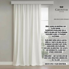 Groster Spor Kırık Beyaz Saten Güneşlik (A++ Kalite)