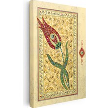 Esmaül Hüsna Lale - Ilahi Isimlerin Zarafeti Kanvas Tablo