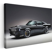 Tablofest Yatay Kanvas Tablo 1967 GT500 Klasik Amerikan Kası Ford Mustang Tablosu Ev Ofis Duvar Dekoru