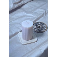 Silindir Fitilli Yeni Başlangıç Mumu