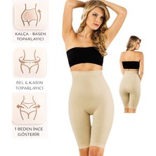 Bipamuk Kadın Selülit Korse Toparlayıcı Basen ve Bacak Şekillendirici