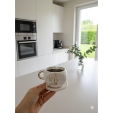 Ceresshop El Yapımı Mug Kün Fe Yekün (Sipariş Sonrası Harf Için Mesajla Belirtinz)